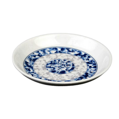 Thunder Group 1003DL 3 Oz. Blue Dragon Melamine Sauce Dish