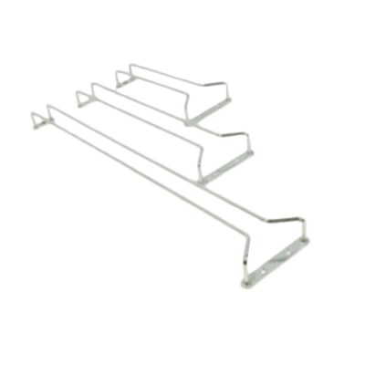 Thunder Group SLKGH016C 16" Chrome Finish Ceiling Mount Glass Hanger