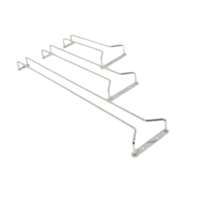 Thunder Group SLKGH016C 16" Chrome Finish Ceiling Mount Glass Hanger