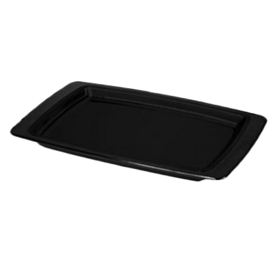 Thunder Group WDSP1107 Black Thermal-Plastic Rectangular Bakelite Platter Underliner for IRSP1107