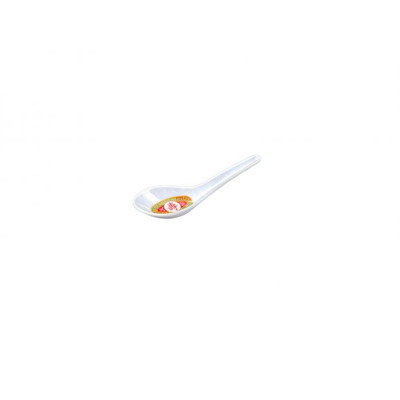 Thunder Group 7003R 0.75 Oz. Longevity Melamine Won Ton Soup Spoon
