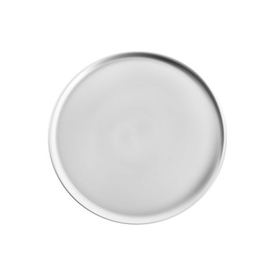 Thunder Group ALPTCS017 17" W Aluminum Solid Coupe Pizza Tray