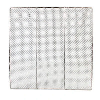 Thunder Group SLRACK0019 19" x 19" Stainless Steel Donut Screen