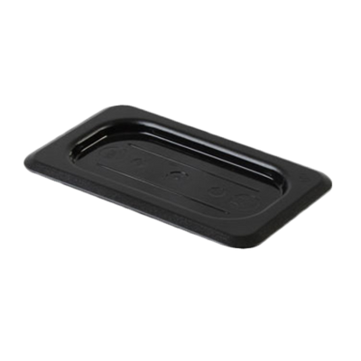 Thunder Group PLPA7190CBK Black Polycarbonate Food Pan