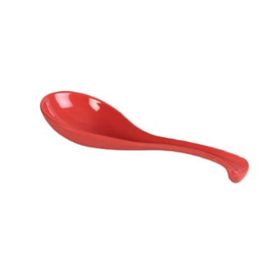 Thunder Group 7000R 1 Oz. Orange Melamine Solid Spoon
