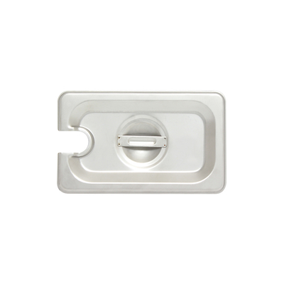 Thunder Group STPA5190CS 1/9 Size Slotted and Notched Flat Steam Table Pan Cover
