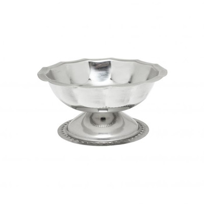 Thunder Group SLSSD005 5 Oz. Stainless Steel Footed Base Sherbet Dish