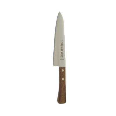 Thunder Group JAS013001 12" x 1.65" Stainless Steel Pointed Japanese Cow Knife
