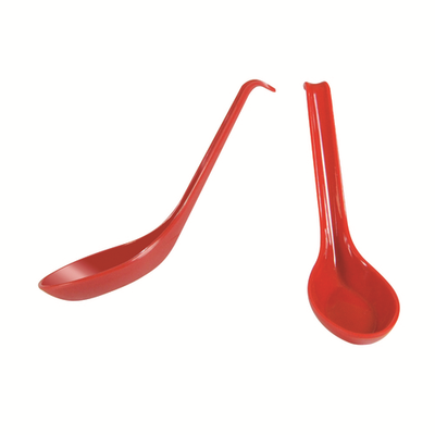 Thunder Group 7200PR 0.63 Oz. Red Melamine Soup Spoon