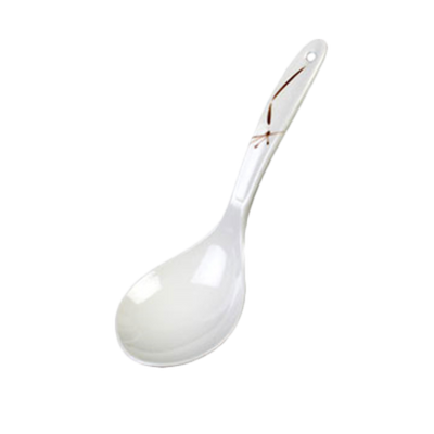 Thunder Group 7008BO 1.5 Oz. Bamboo Melamine with Hanging Hole Rice Ladle