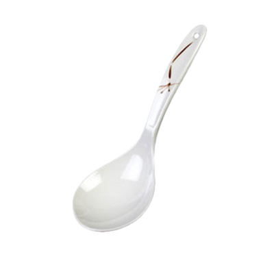 Thunder Group 7008BO 1.5 Oz. Bamboo Melamine with Hanging Hole Rice Ladle