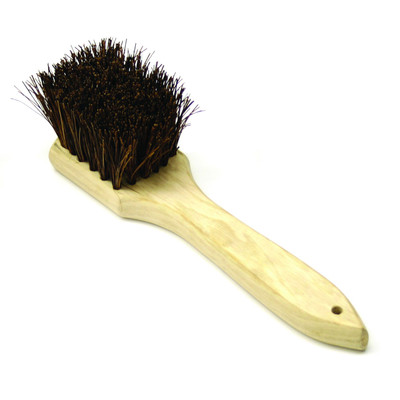 Thunder Group WDWB012 12" L Palmyra Bristles Wood Handles Wok Brush