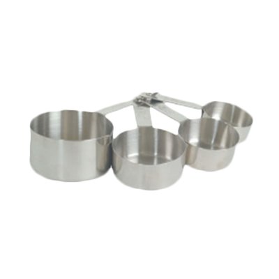 Thunder Group SLMC2414 Stainless Steel 4 Measure Sizes Measuring Cup Set