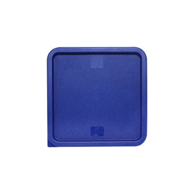 Thunder Group PLSFT121822C Blue Plastic Food Storage Container Cover for 12, 18 and 22 Qt.