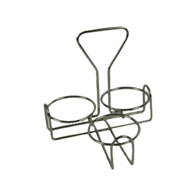 Thunder Group SLCJH003 Stainless Steel Tabletop Condiment Rack
