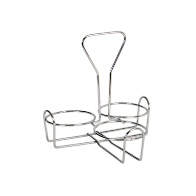 Thunder Group SLCJH003 Stainless Steel Tabletop Condiment Rack