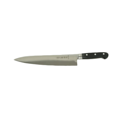 Thunder Group JAS012270 10.5&quot; H x 2&quot; Blade Stainless Steel Pointed Japanese Cow Knife