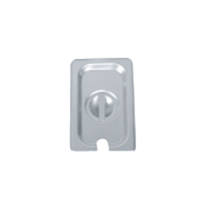Thunder Group STPA5140CS 1/4 Size Slotted and Notched Flat Steam Table Pan Cover