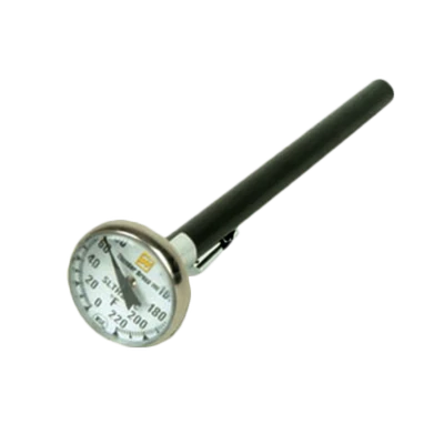 Thunder Group SLTH220C 5" L Stainless Steel Dial Type Pocket Thermometer
