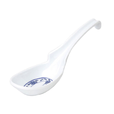 Thunder Group 7100TB 1 Oz. Melamine Lotus Soup Spoon