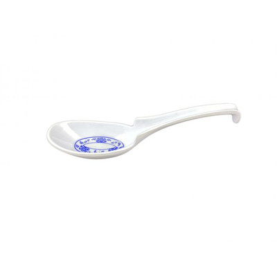 Thunder Group 7100TB 1 Oz. Melamine Lotus Soup Spoon