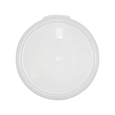 Thunder Group PLRFC0204PP White Polypropylene Food Storage Container Cover