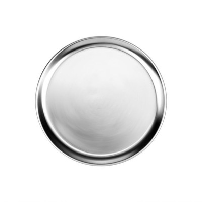 Thunder Group ALPTWR022 22" W Aluminum Solid Wide Rim Pizza Tray
