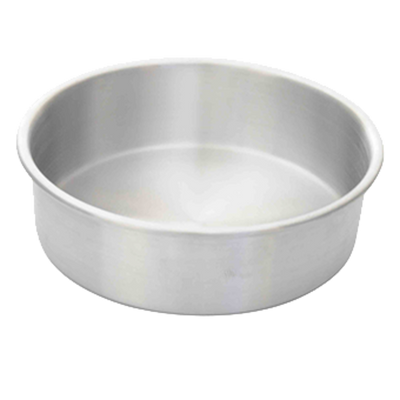 Thunder Group ALCP0902 9" Dia. x 2" H Round Aluminum Layer Cake Pan