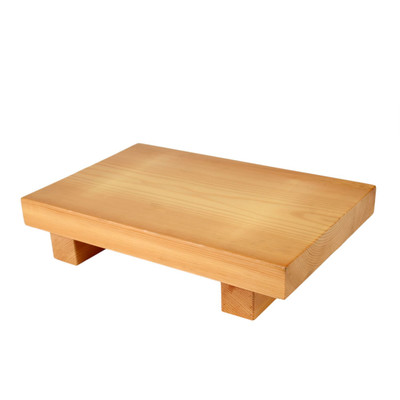Thunder Group WSPW003 7" W Wood Sushi Plate