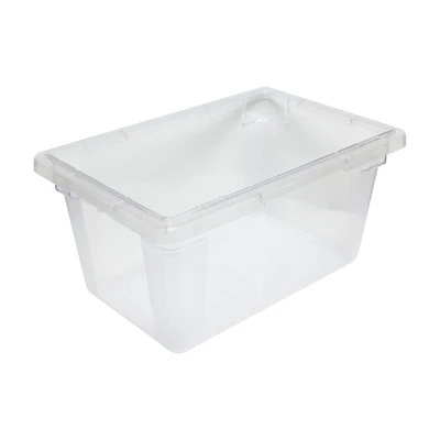Thunder Group PLFB121809PC 4.75 Gal. Clear Polycarbonate Food Storage Box