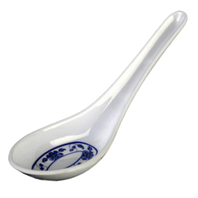 Thunder Group 7004TB 0.75 Oz. Lotus Melamine Spoon