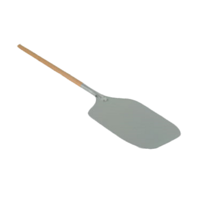 Thunder Group ALWDPP5212 52" Long Rectangular Aluminum Blade with Wood Handle Pizza Peel
