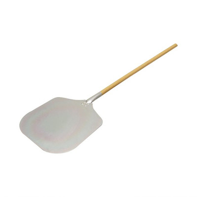 Thunder Group ALWDPP5212 52" Long Rectangular Aluminum Blade with Wood Handle Pizza Peel