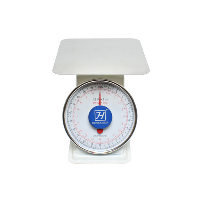 Thunder Group SCSL004 22 Lbs. Painted Enamel Steel Sloped Display Scale