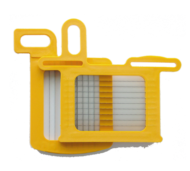 Dynamic AC060 1/8" Yellow Grid Set with Pusher (for Dynacube)