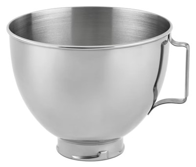 KitchenAid K45SBWH 4.5 Qt. Polished Stainless Steel Bowl with Handle