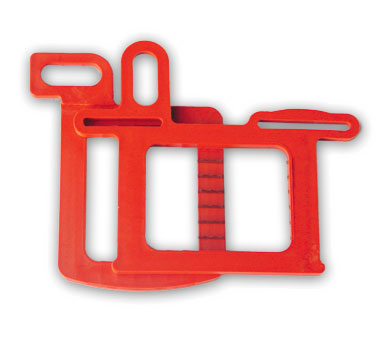 Dynamic AC062 3/8" Red Grid Set with Pusher (for Dynacube)