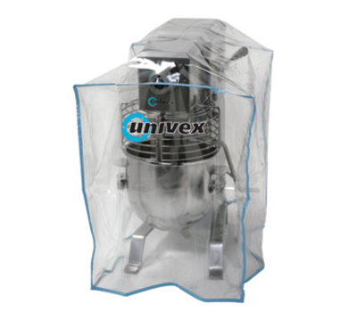 Univex CV-4 18" W x 34" H x 29" D Clear Plastic Heavy Duty For 20 Qt. Table Top Mixers Equipment Cover