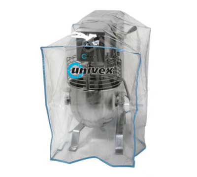 Univex CV-4 18" W x 34" H x 29" D Clear Plastic Heavy Duty For 20 Qt. Table Top Mixers Equipment Cover