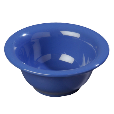 Carlisle 3303814 10 Oz. Melamine Blue Carlisle - Sierrus Rimmed Nappie Bowl