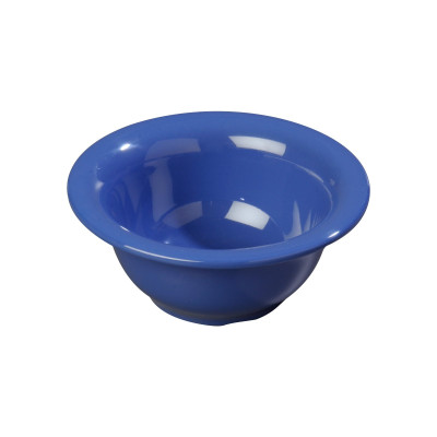 Carlisle 3303814 10 Oz. Melamine Blue Carlisle - Sierrus Rimmed Nappie Bowl