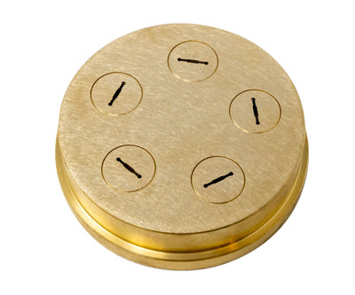 Omcan USA 13381 #47 Brass Reginette Pasta Die
