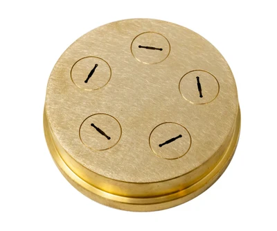 Omcan USA 13381 #47 Brass Reginette Pasta Die