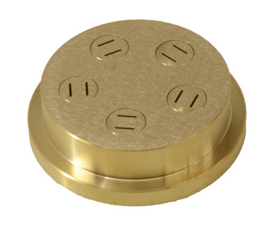 Omcan USA 13339 #26 Brass Tagliatelle Pasta Die