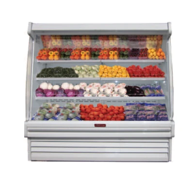Howard McCray SC-OP35E-8S-S-LED Produce Open Merchandiser