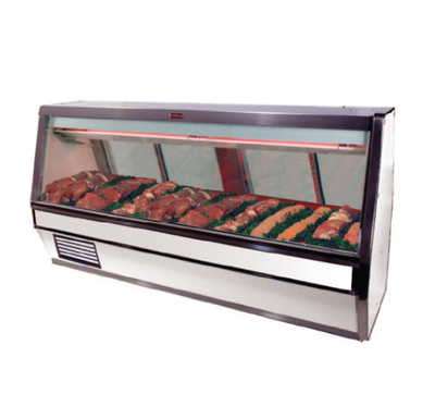 Howard McCray SC-CMS40E-4-S-LED 52-1/2"W Red Meat Service Case