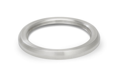 Vollrath 47491 7 Qt. 22 Gauge Stainless Steel Decorative Ring Induction Soup Drop in Units