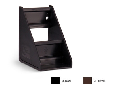 Vollrath 4820-01 2 Tiers Plastic Brown Self-Service Dispenser System Stand