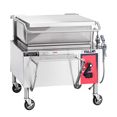 Vulcan VE40 40 Gallon Electric Manual Tilt Braising Pan - 208 Volts
