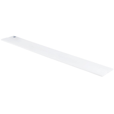 Vollrath 2342901 46-1/2"W x 6-1/4"D x 3/8" Thick For (3) Well ServeWell SL Poly Cutting Board